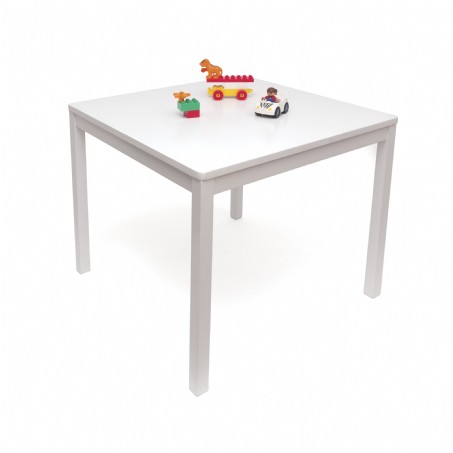 Child\'s Square Table, White | Lipper International Tables Child\'s Square Table, White | Lipper International Tables