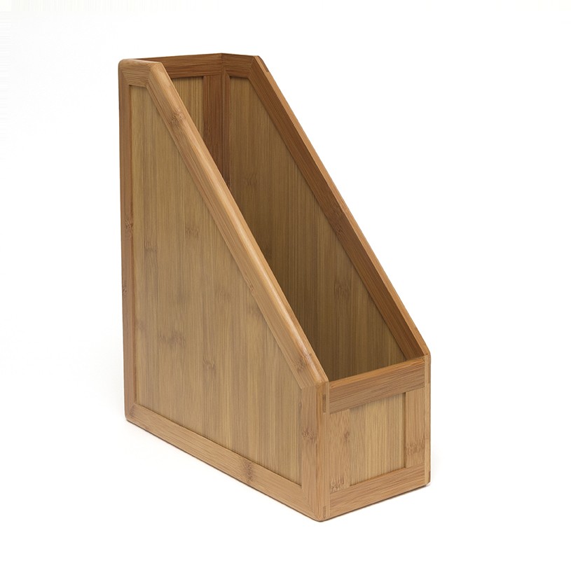 Bamboo Magazine Holder Lipper International Cookbook & Recipe Holders