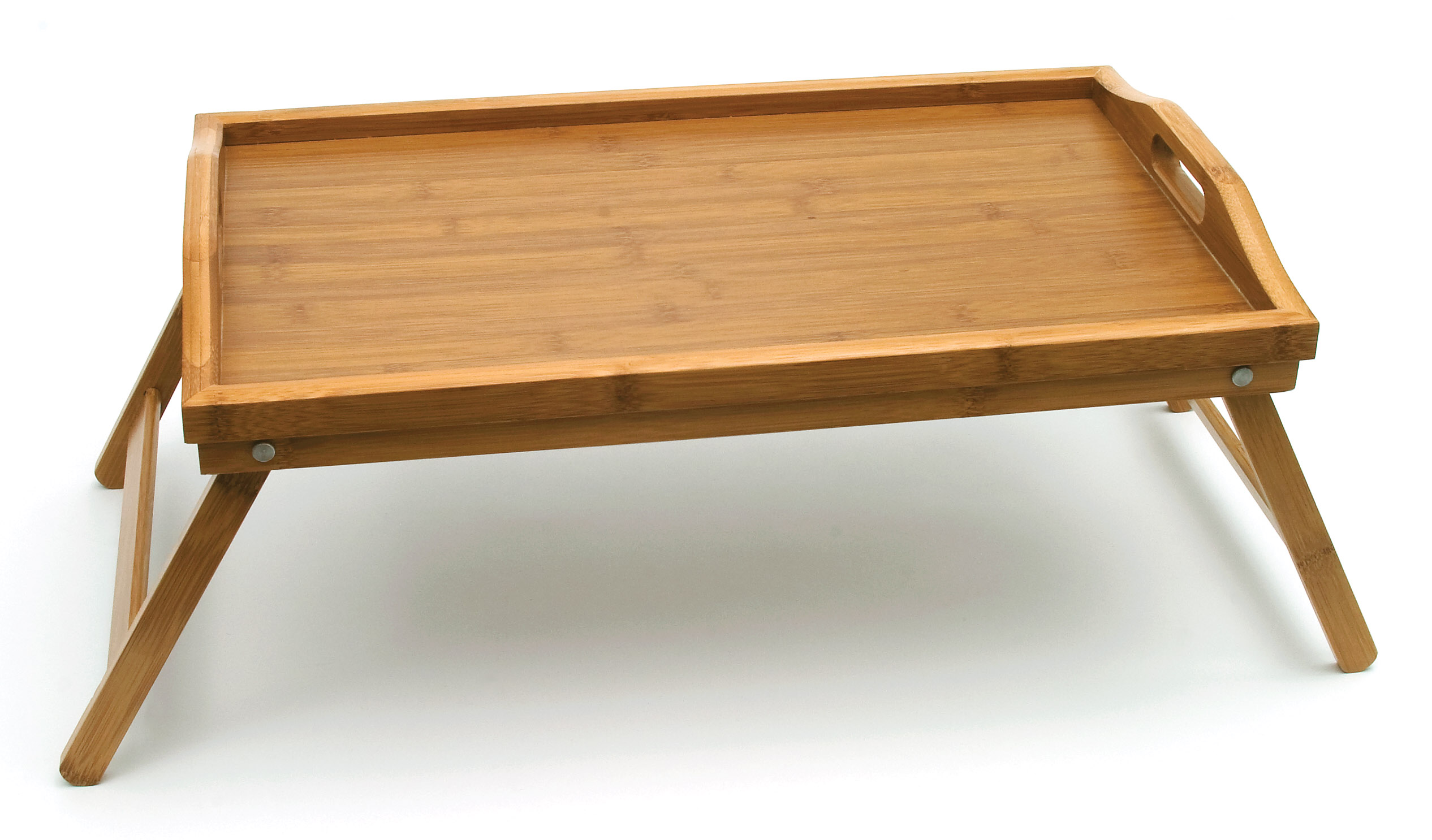 Bamboo Bed Tray With Folding Legs Lipper International Serving Trays