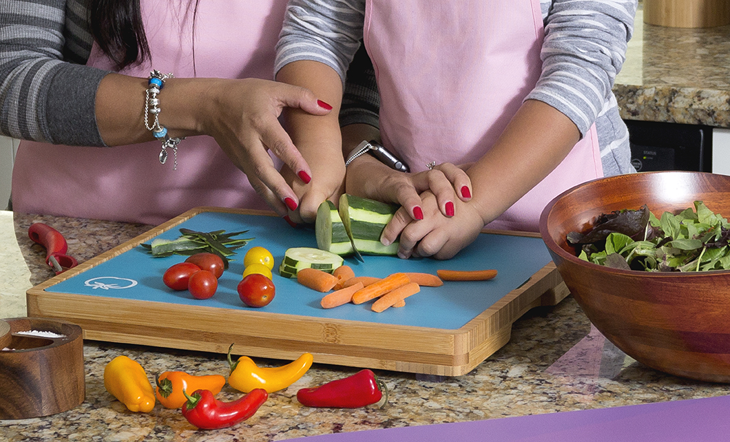 Cooking With Mom For Fathers Day 