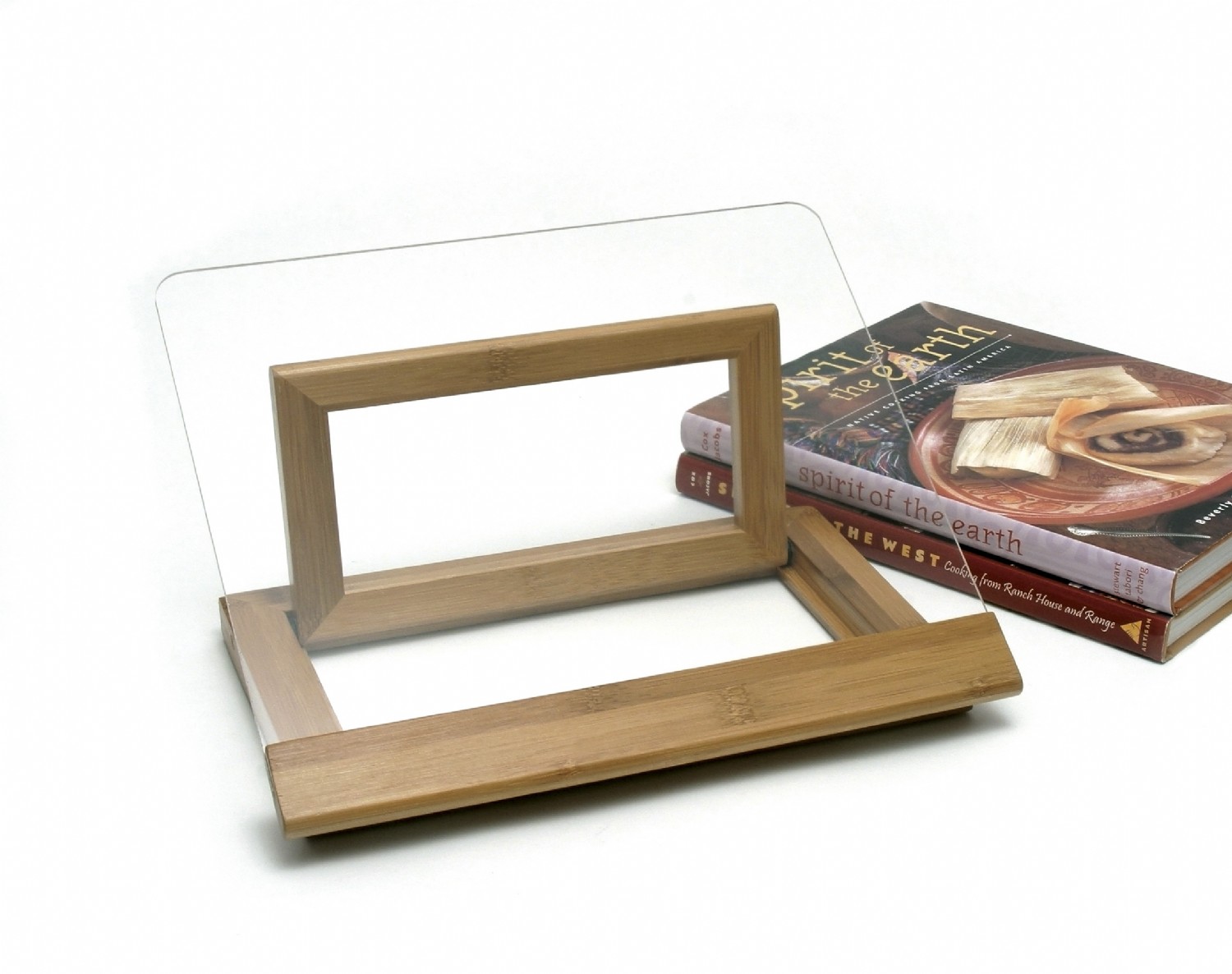 Bamboo & Acrylic Recipe Book Holder Lipper International