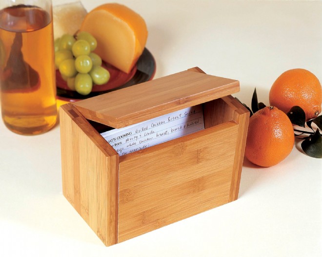 Lipper, Bamboo 8-Section Tea Box - Zola