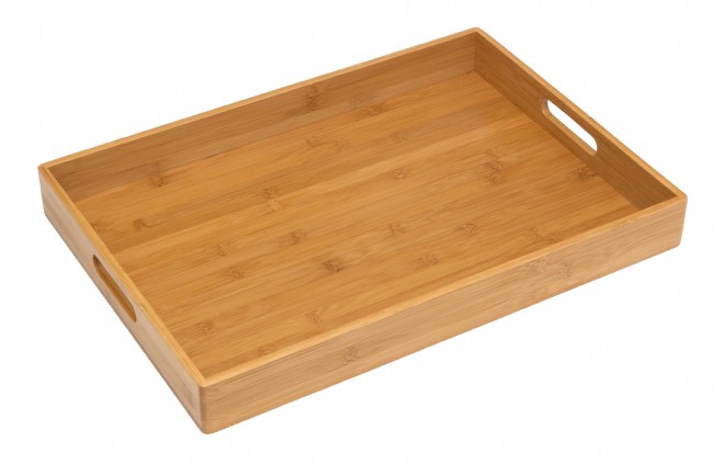 Ambiance Nature 507107 Cutlery Holder Bamboo 15 x 8 x 12.5 cm 