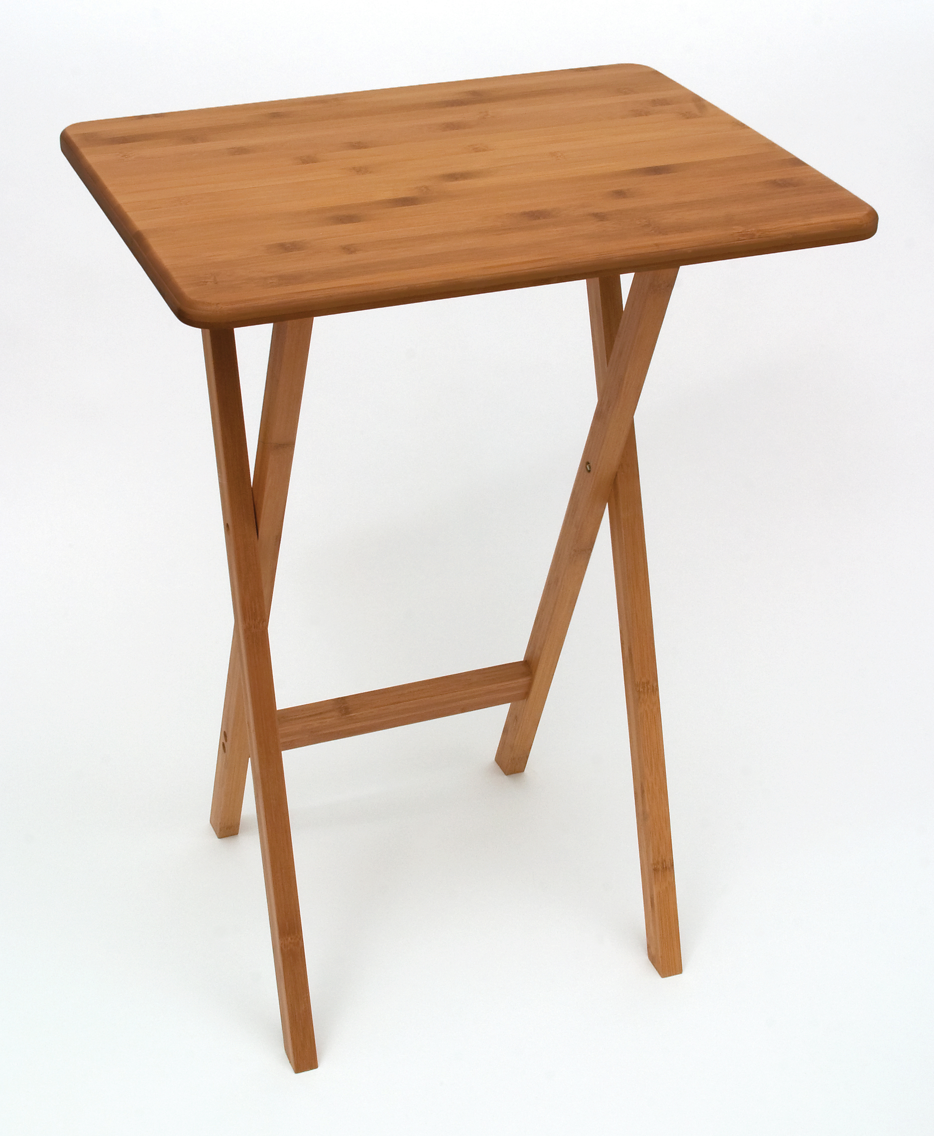 Bamboo Rectangular Snack Tables Lipper International