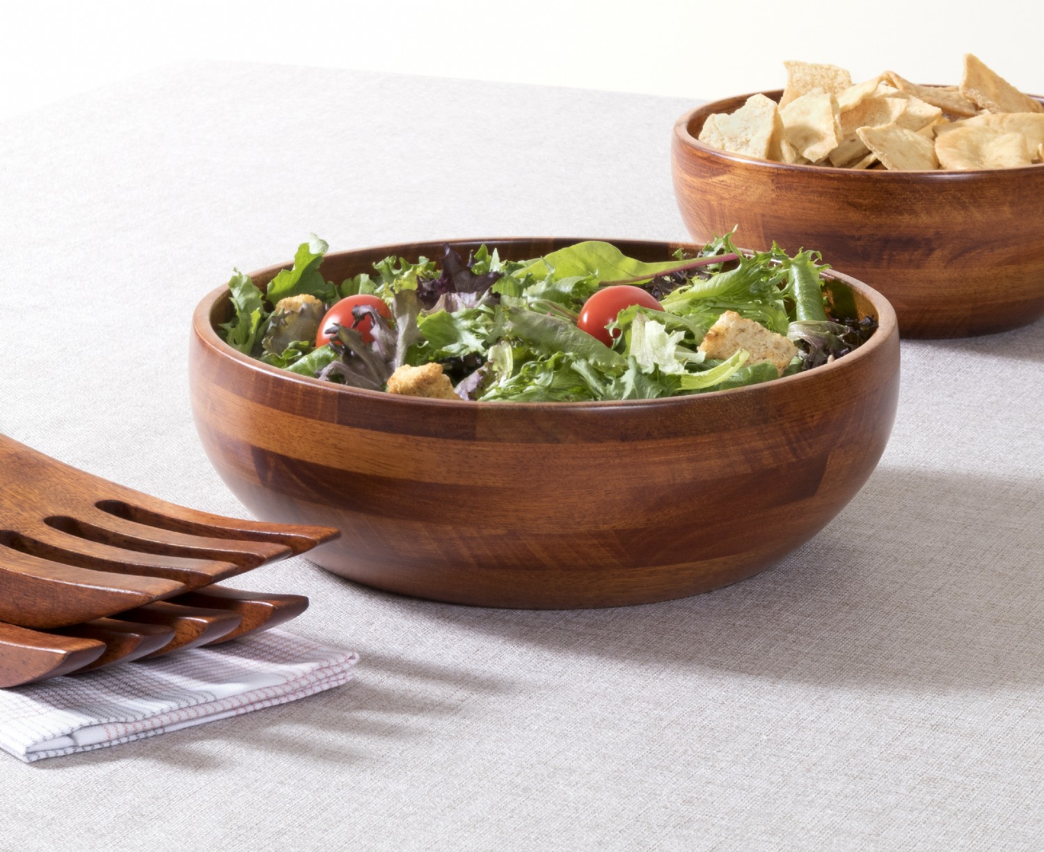 Wooden Serving Spoons Lipper International Bamboo Salad Servers