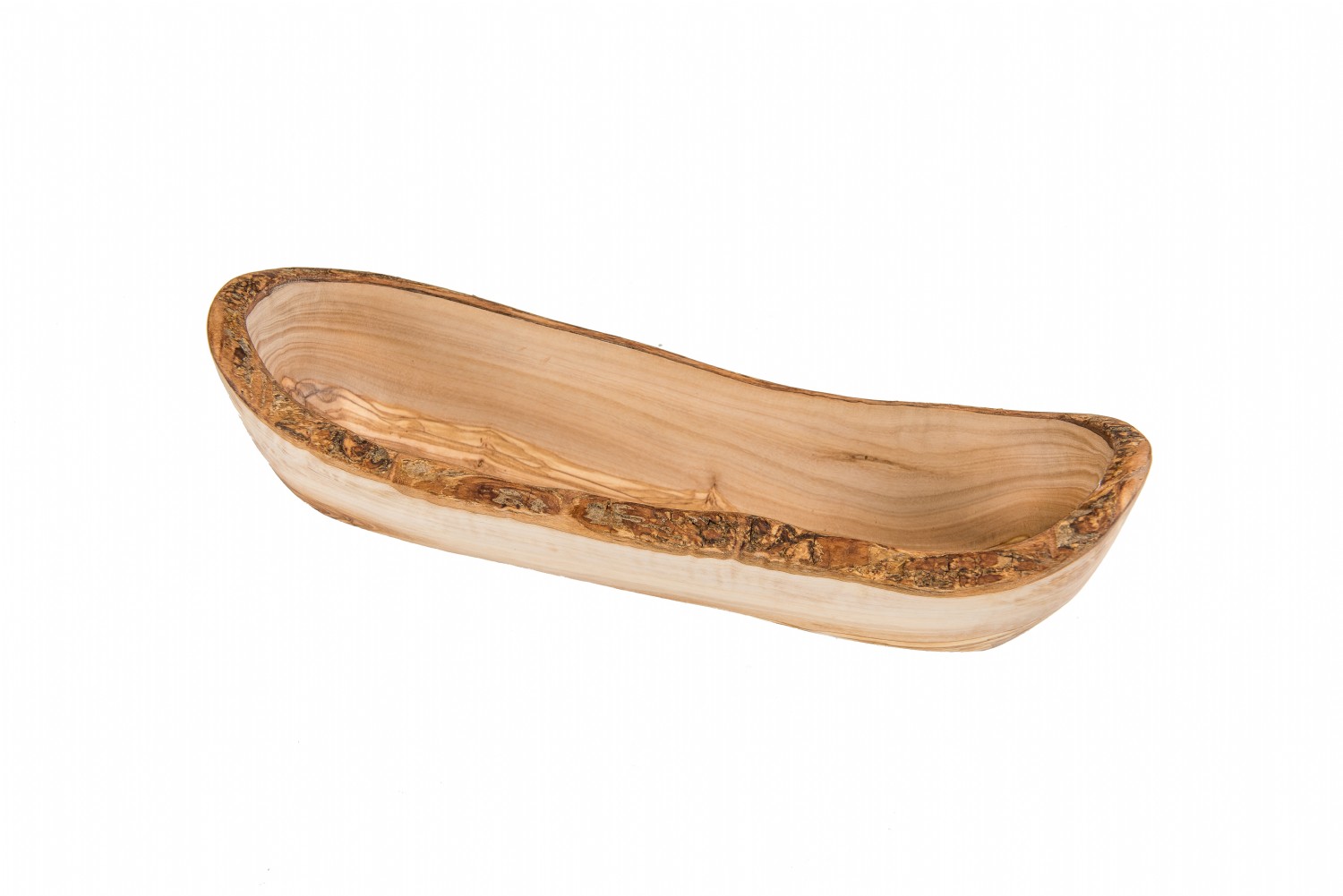 Olive Wood Bread Basket Lipper International