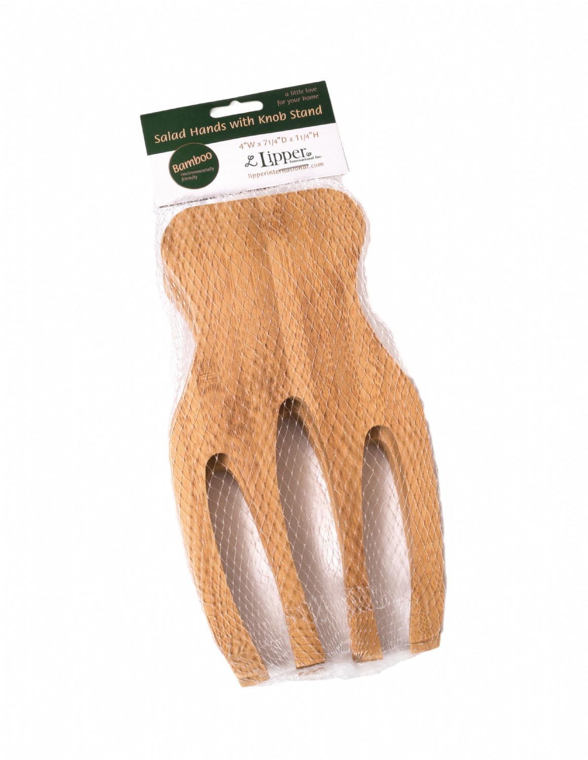 TB Home® Acacia Wood Salad Hands Salad Serving Set - Totally Bamboo