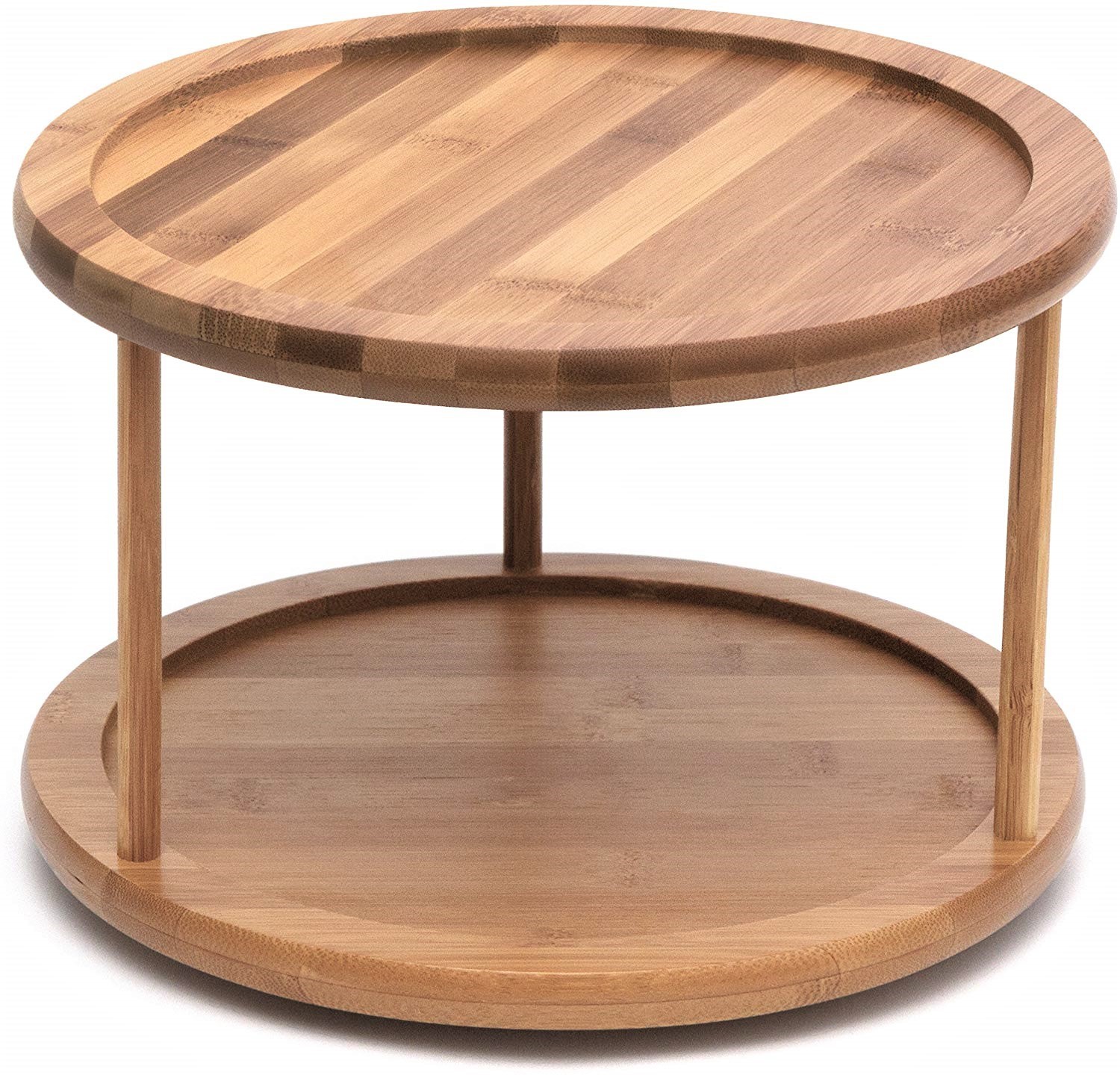 Bamboo 2-Tier Turntable | Lipper International