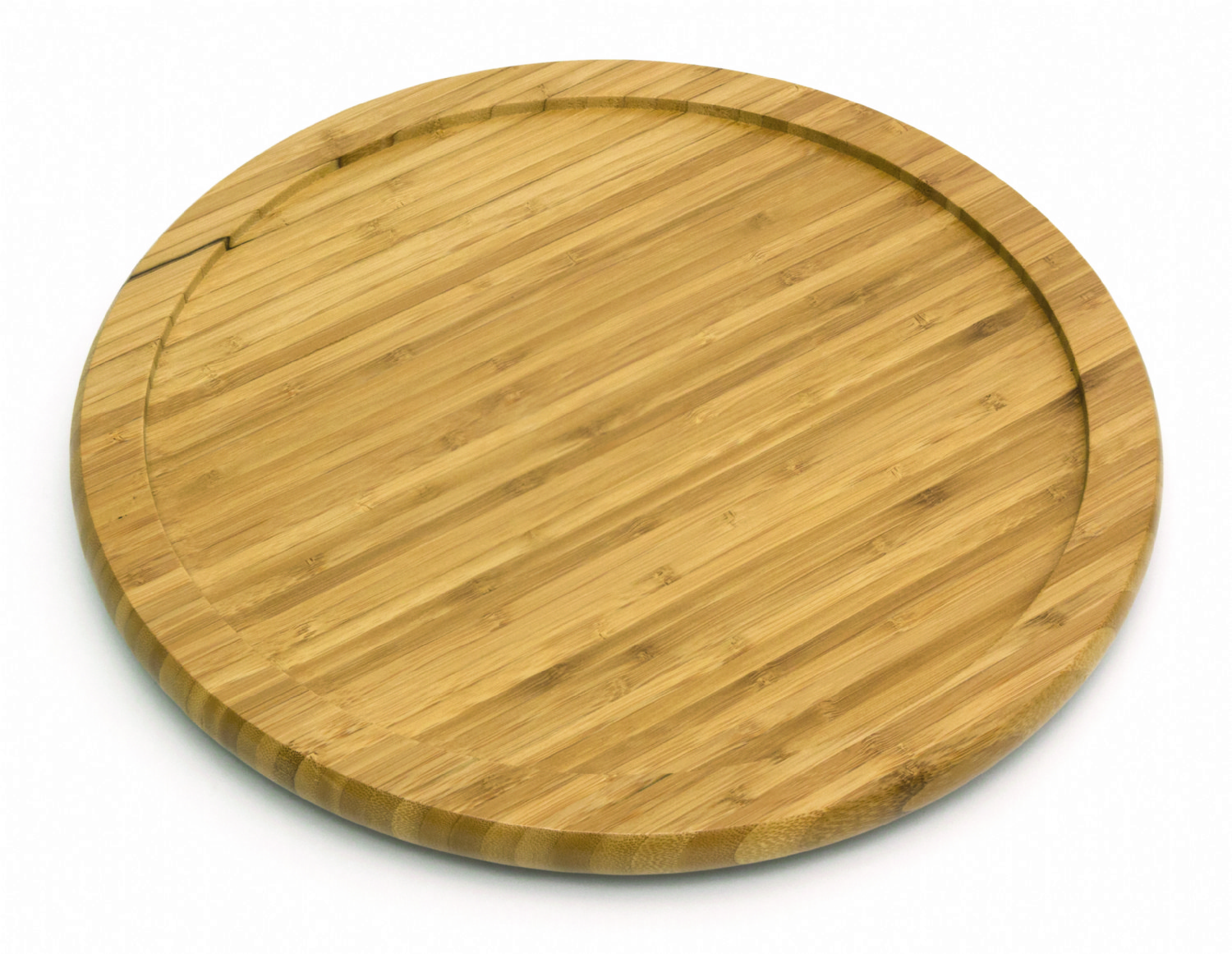 Lipper International 8302 Bamboo Wood 2-Tier 10" Kitchen Turntable 