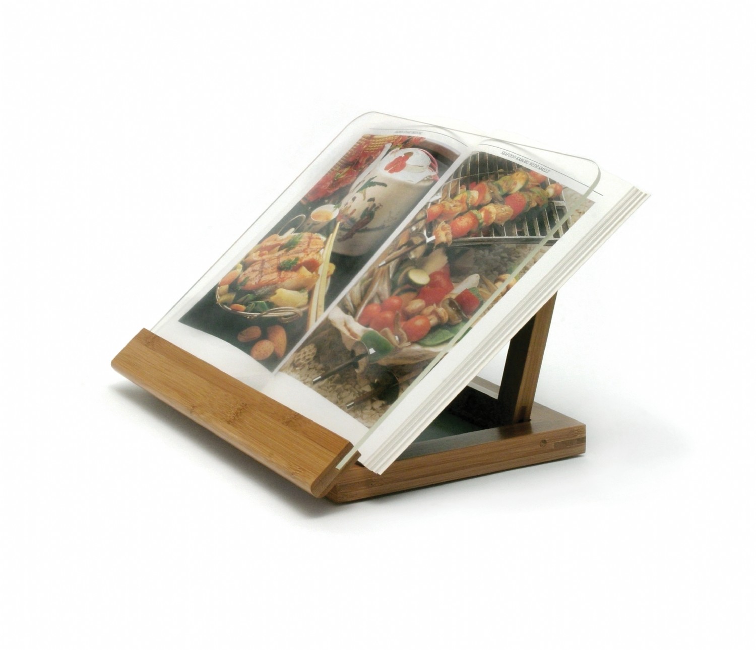 Bamboo & Acrylic Recipe Book Holder | Lipper International