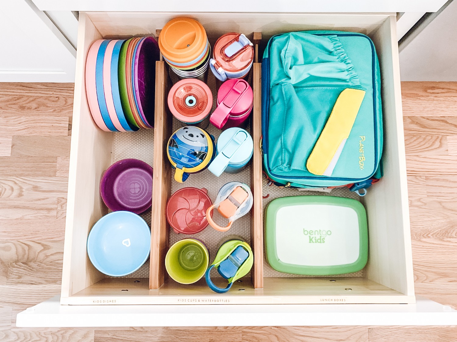 Bamboo Deep Drawer Dividers, Set of 2 Lipper International