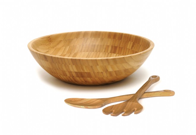 Nordic Serving Bowl With Wooden Handle & Lid Highlights Aava's Cookware  Line