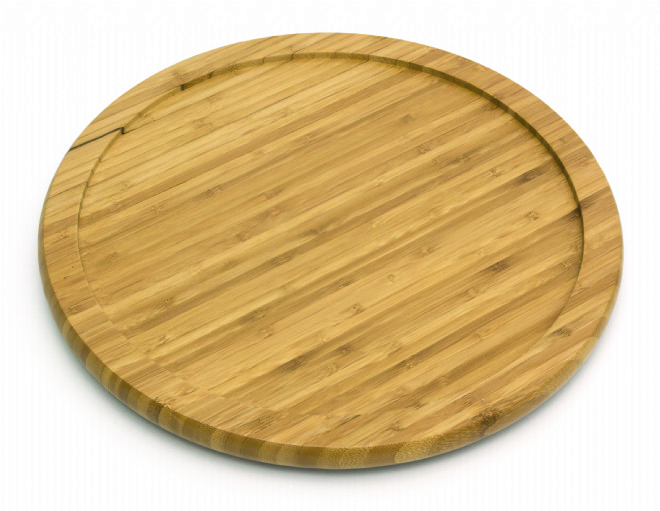 Lipper International 849 Bamboo Wood Thin Kitchen Cutting Boards with Oval Hole